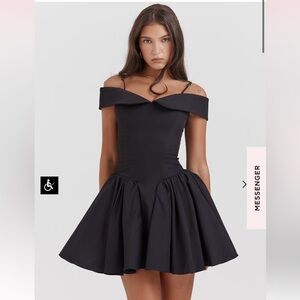 House of CB black Elida dress size XS